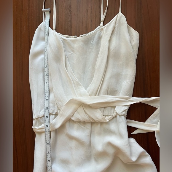 Marciano Silk white mini dress size small in good used condition. - Picture 3 of 11
